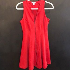Red dress